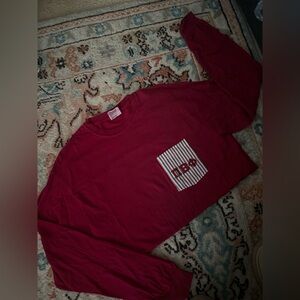Comfort Colors Red Long Sleeve Tee